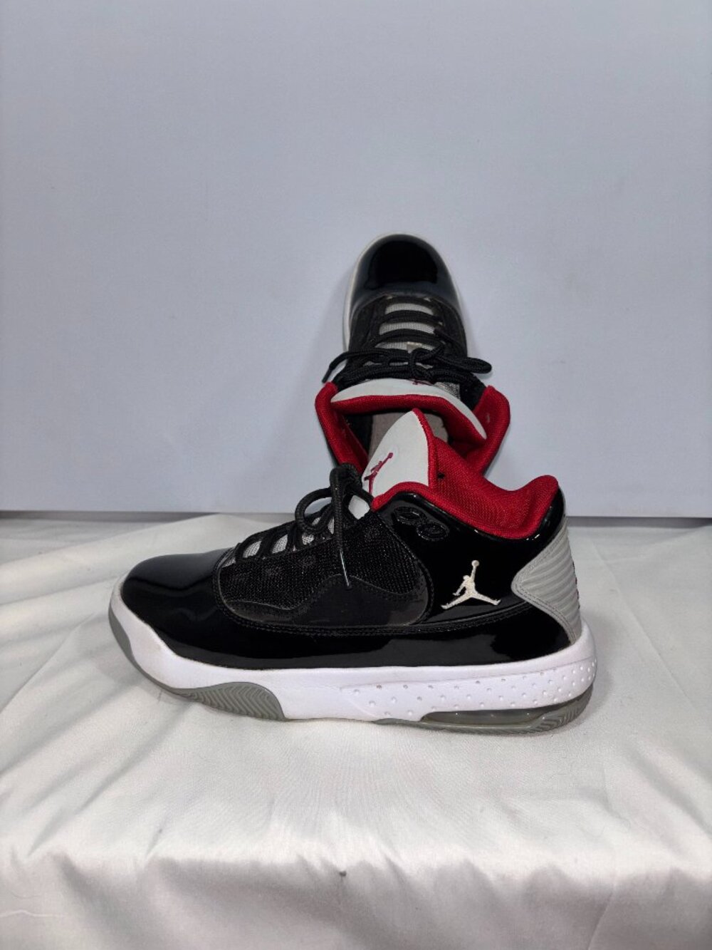Air Jordan Max Aura 2 GS "Black Cement" (Size 6.5Y)